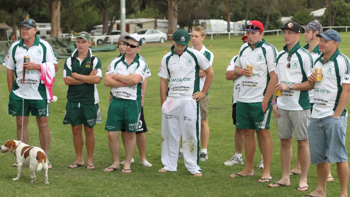The Bowning Buffaloes were left dejected after their comprehensive loss on Saturday. Photo: RS Williams.