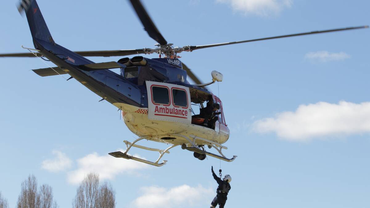 The emergency training exercises were a great success on Saturday. Photo: Susan Meli.