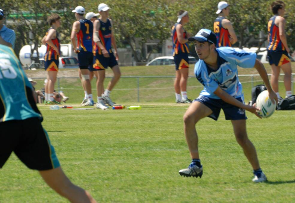 Jarrad Forlonge and his NSW Development side came sixth overall at the National Youth Championships. Photo: Supplied.