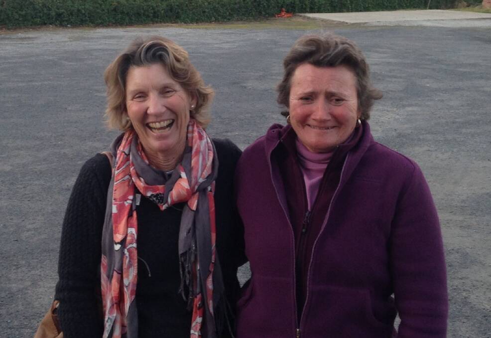Cathy and Jan Minehan won the district finals at Moss Vale. Photo: Supplied.