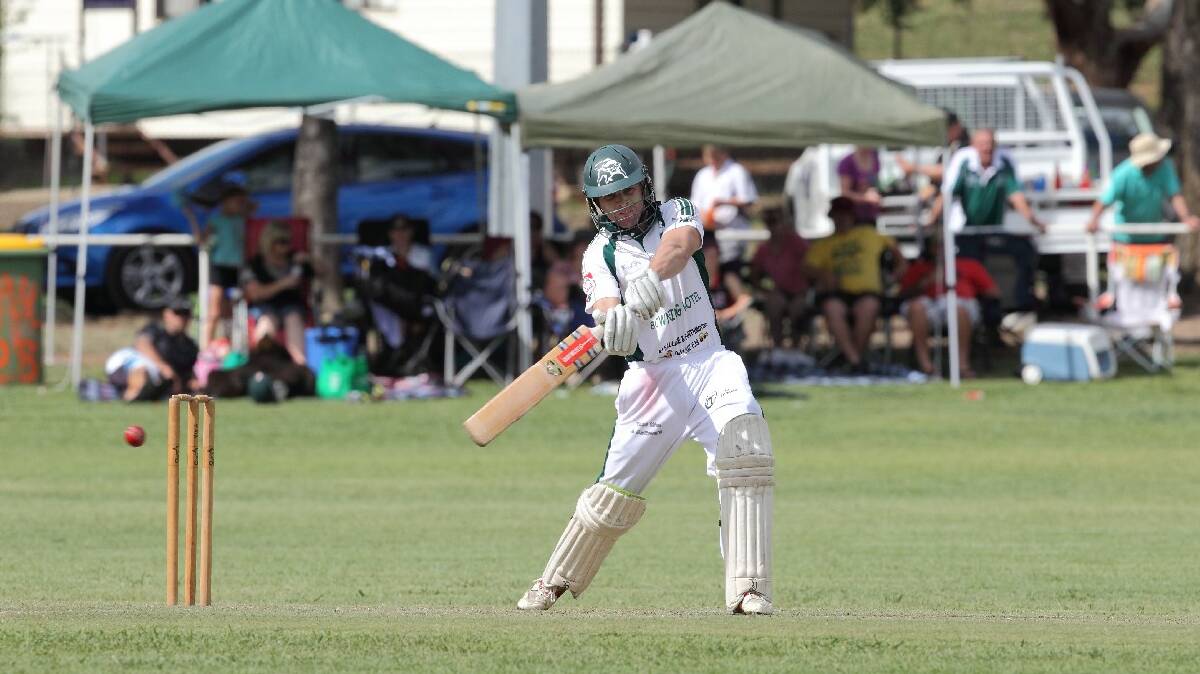 Bowning captain Andrew Swaffield failed to fire with the bat. Photo: RS Williams.