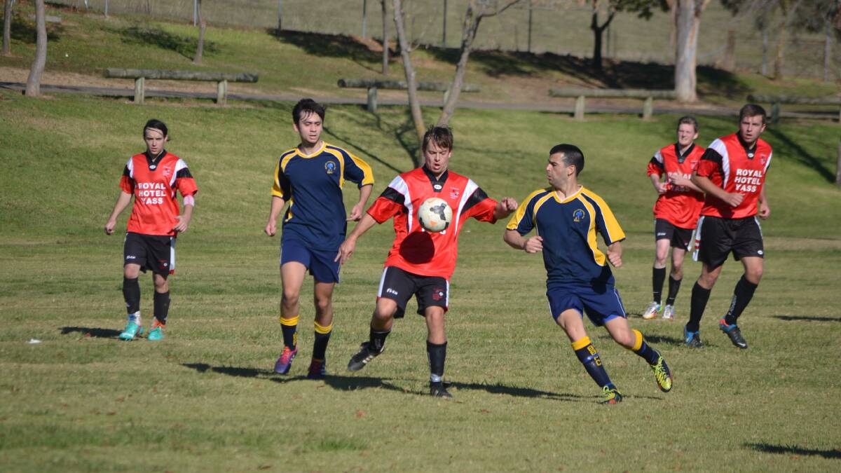 Oliver Watson was players' player for Yass at the weekend against Belnorth. Photo: Rusell Farnell.