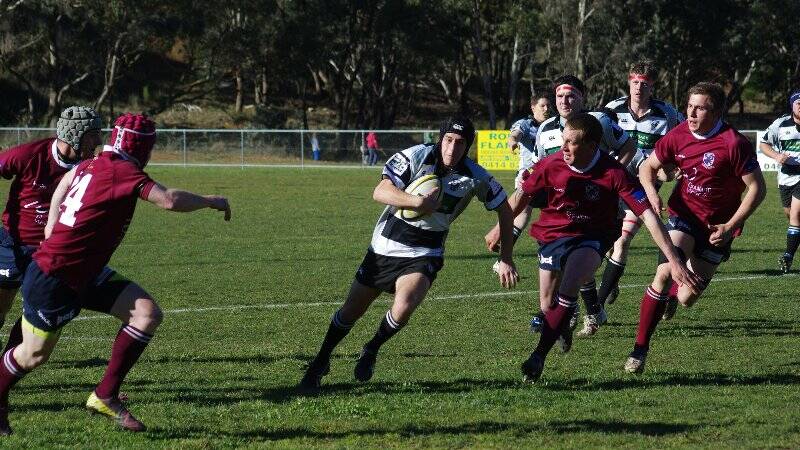 The Rams won the Monaro Cup in 2013 after a thrilling 20-9 victory over the Goulburn Dirty Reds. Photo: Darryl Fernance.