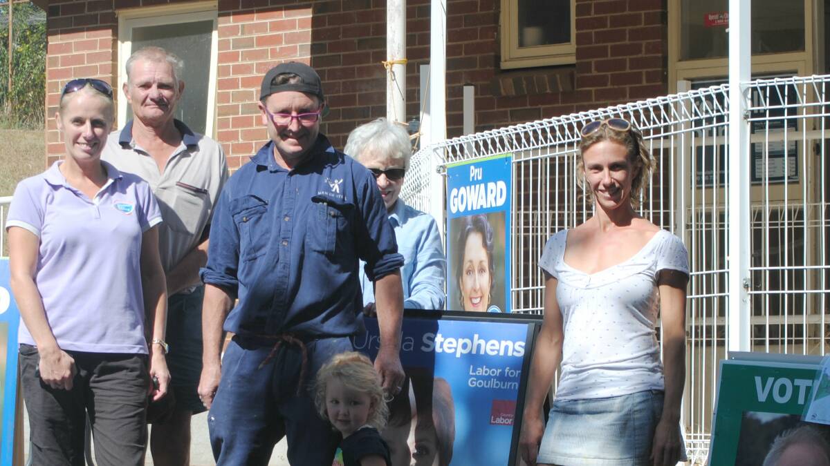 Residents have been visiting the St Clements Anglican Church Hall to lodge their pre-poll votes. Photo: Jessica Cole.

