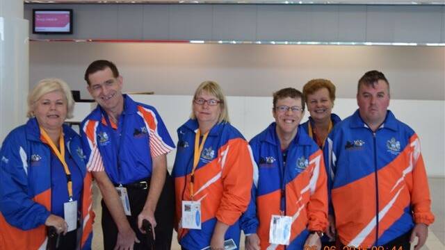 The Valmar Bowling team in Brisbane. 