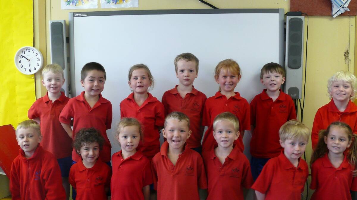 A photo of students at Gundaroo Public taken recently.