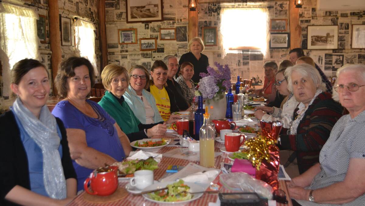 Carers gathered at the Rollonin Cafe on Friday as part of Carers Week. 
