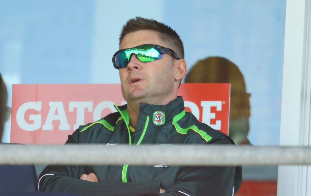 Michael Clarke's battle to be fit for the first test against India is compromising the integrity of the Sydney grade competition. Photo: Getty Images.