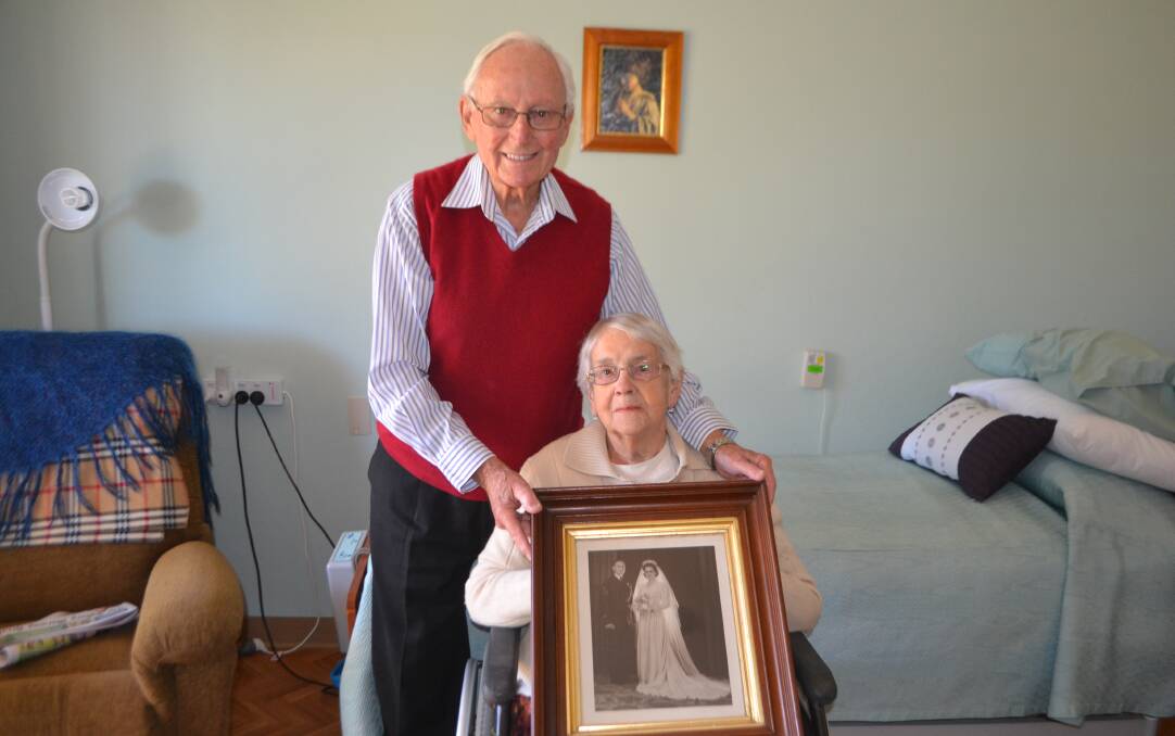 Fred Cassidy enlisted in the Royal Australian Air Force at 18. Upon return he married his sweetheart Wendy (pictured). They recently celebrated their 71st anniversary.