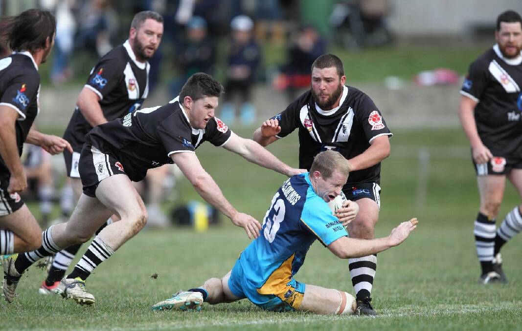 The Brahmans knocked off the Yass Magpies 32-12 at the Binalong Recreation Ground. Photo: RS Williams.