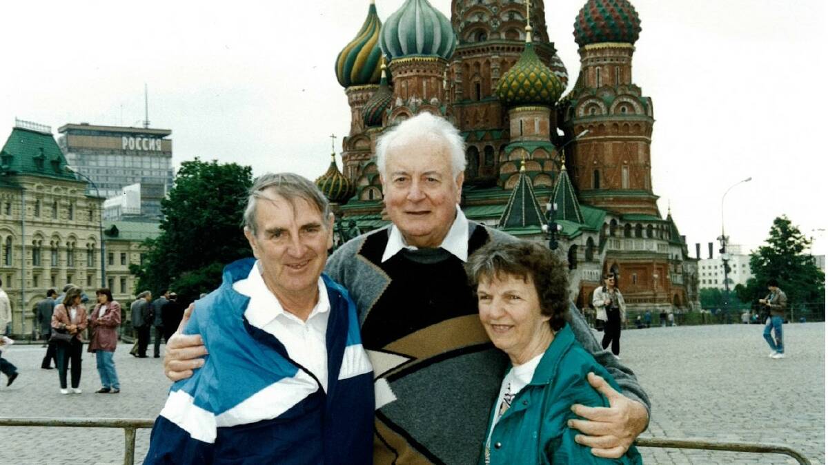 A collection of Photographs from Russia and South America with Gough and Margaret Whitlam and Peg and Norman Keogh.