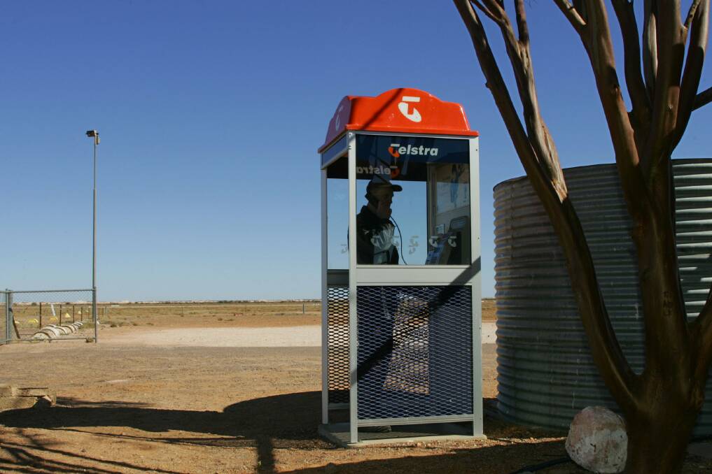 PAY PHONE: A generic photograph of a Telstra phone box similar to the one stolen at Bellbridge at the weekend