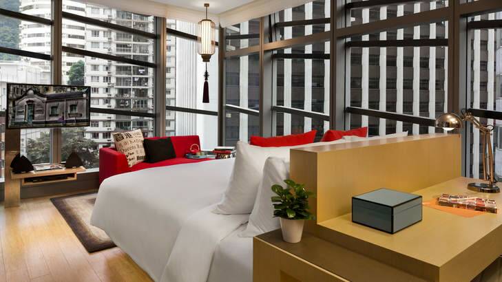 Luxury innovations ... the soon-to-open Hotel Indigo in Hong Kong.