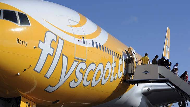 On target to succeed ... Scoot Airlines.