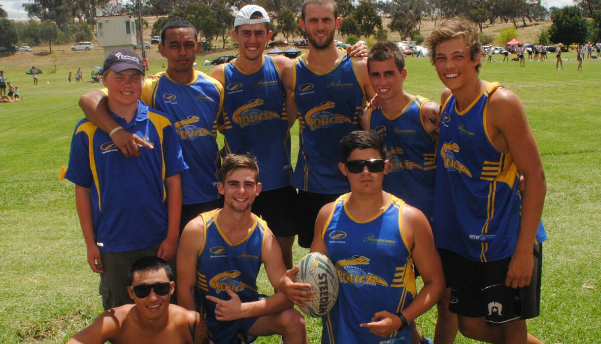 The Slippery Eels from Parramatta who won the men's A grade in a drop-off last year.