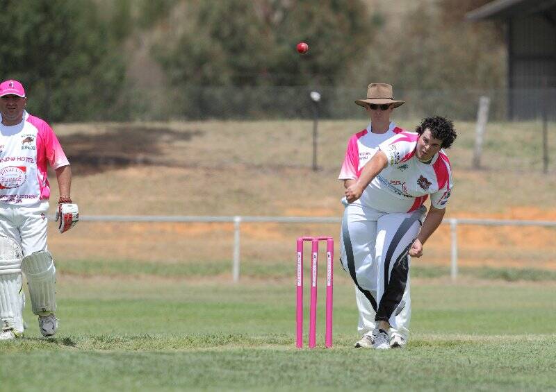 Thousands of dollars were raised for the McGrath Foundation at cricket's Pink Stumps Day at the weekend. Photos: RS Williams.