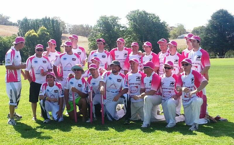 Thousands of dollars were raised for the McGrath Foundation at cricket's Pink Stumps Day at the weekend. Photo: contributed.