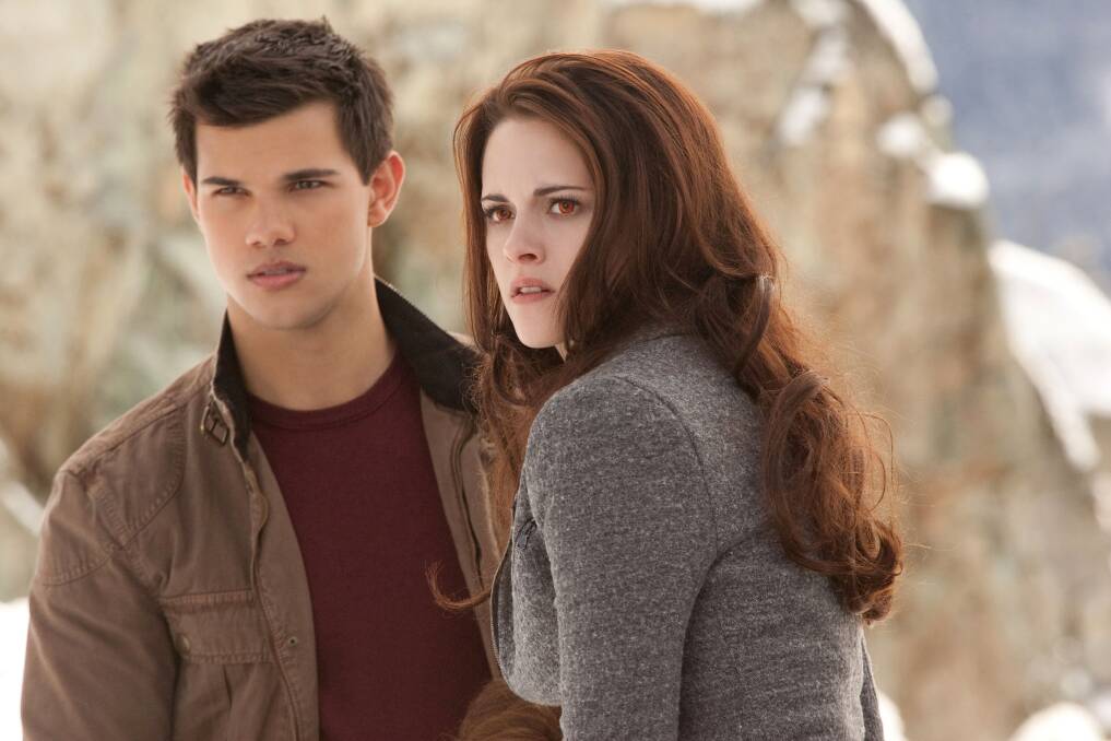 Taylor Lautner, left, and Kristen Stewart star in "The Twilight Saga: Breaking Dawn - Part 2." Andrew Cooper/Courtesy Summit Entertainment, LLC/MCT