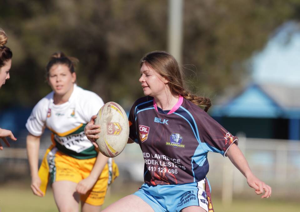 Maddie Miller starred for the Binalong Jersey Girls in their visit to Trundle at the weekend.