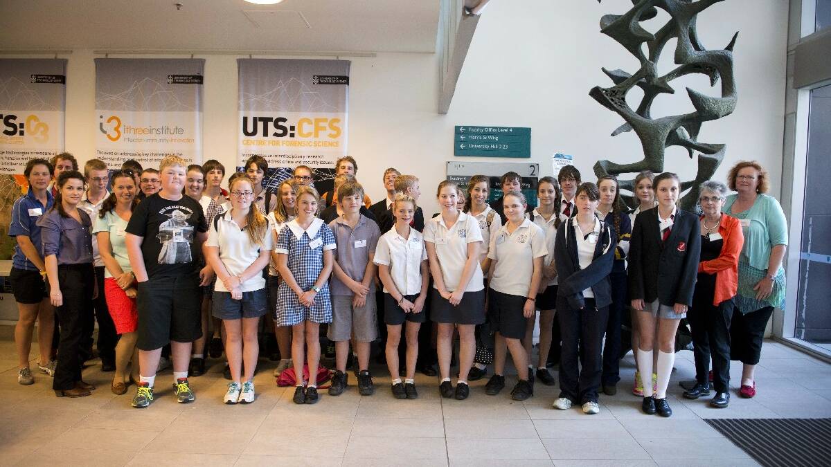 Yass High students joined a group from all over rural and regional NSW at a science day in Sydney recently.
