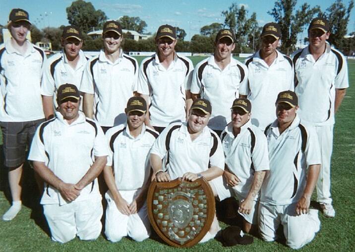 Yass with the last Stribley Shield they won in 2011.