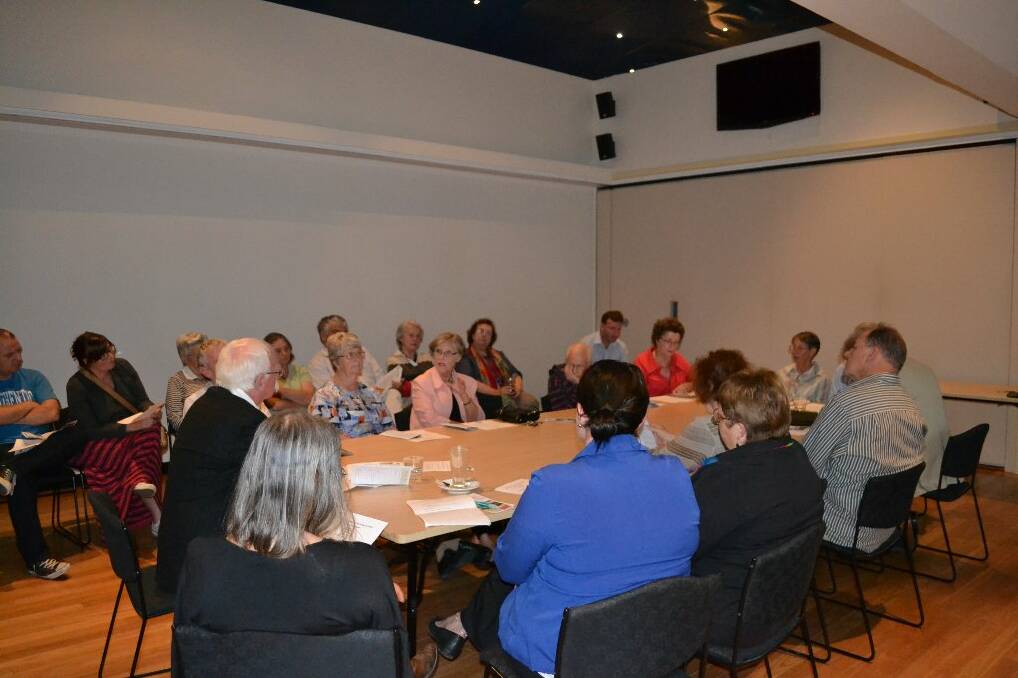 Locals worried about the future of the Rae Burgess Centre met on Tuesday at the Yass Soldiers Club.