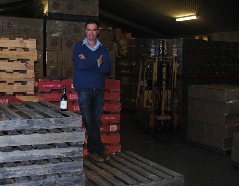 Tim Kirk at Clonakilla, which exports celebrated wines around the world.