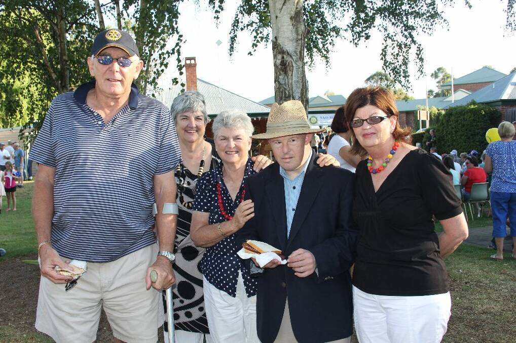 Coronation Park was extremely busy on Saturday as crowds turned out for the annual Australia Day celebrations. 