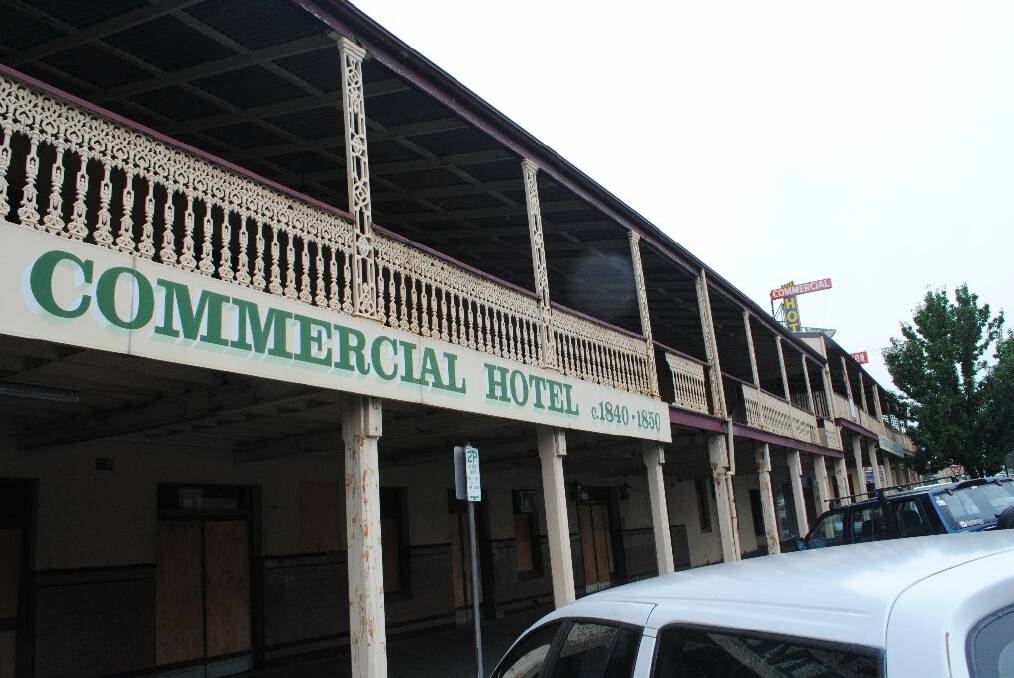 The Commerical Hotel has been described as an 'eyesore' on Comur Street.