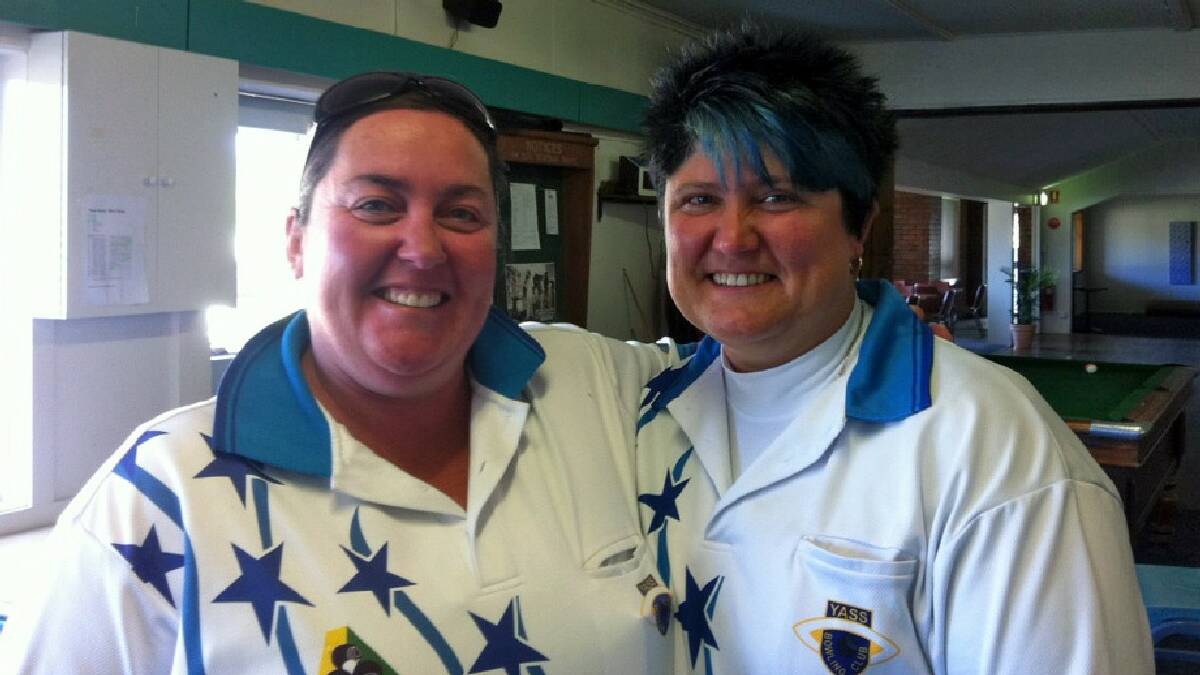 Linda Scott and Tracey Thomas have been in great form on the bowling greens. 