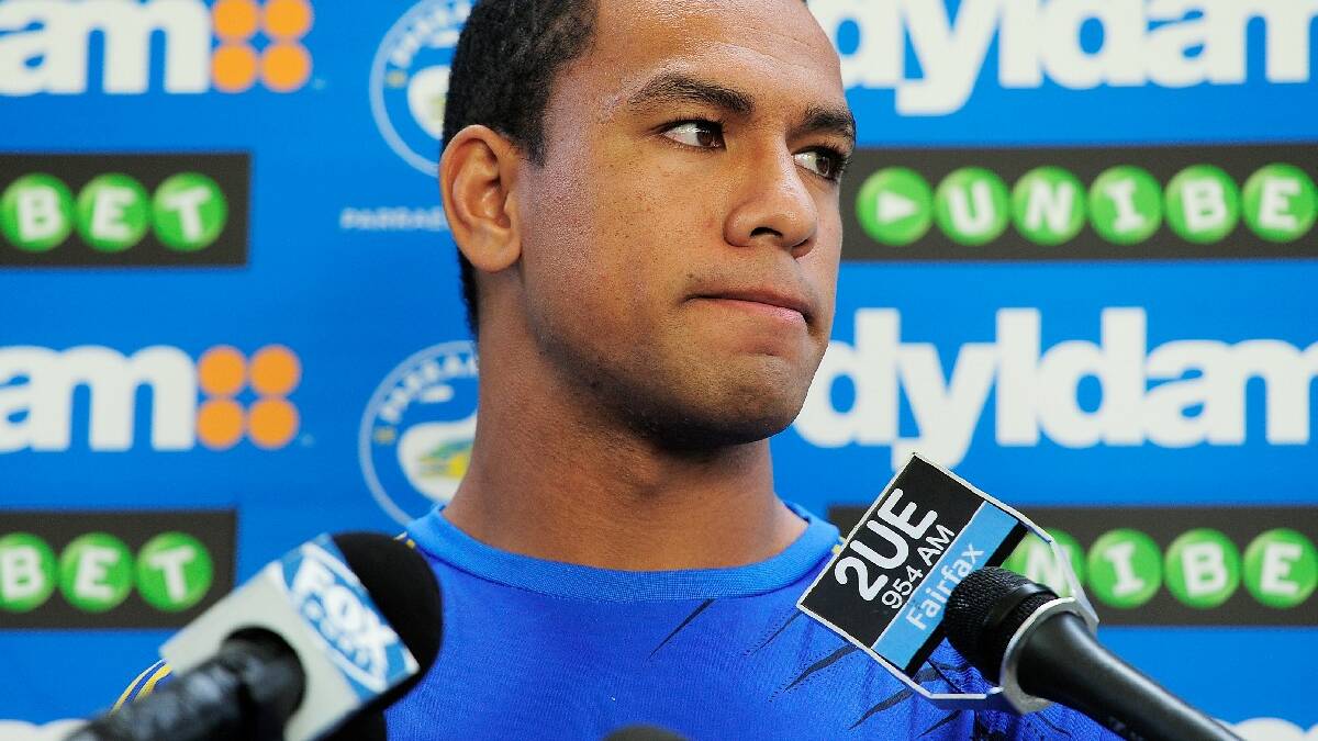 Will Hopoate returns after two years door knocking as a Mormon missionary, will he produce the form that earned him a Blues jersey? Photo: Getty Images.