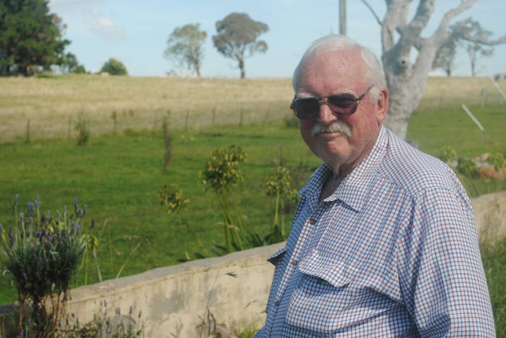 David Barnett at his property just out of Yass.