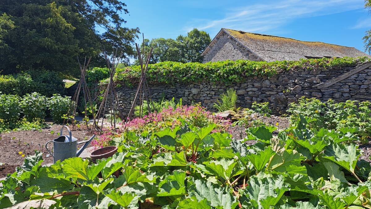 The garden at Beatrix Potter's house in Cumbria, England, where she wrote Peter Rabbit and other tales. Picture: Sarah Falson The garden at Beatrix Potter's house in Cumbria, England, where she wrote Peter Rabbit and other tales. Picture: Sarah Falson