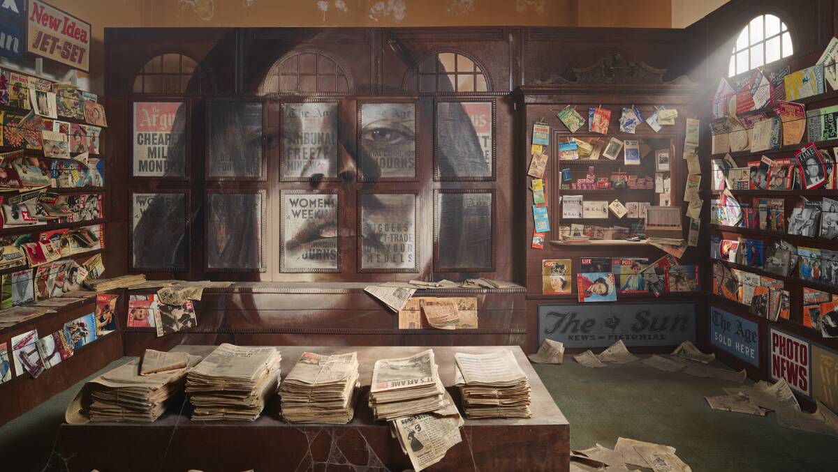 The Newsagency, by RONE.