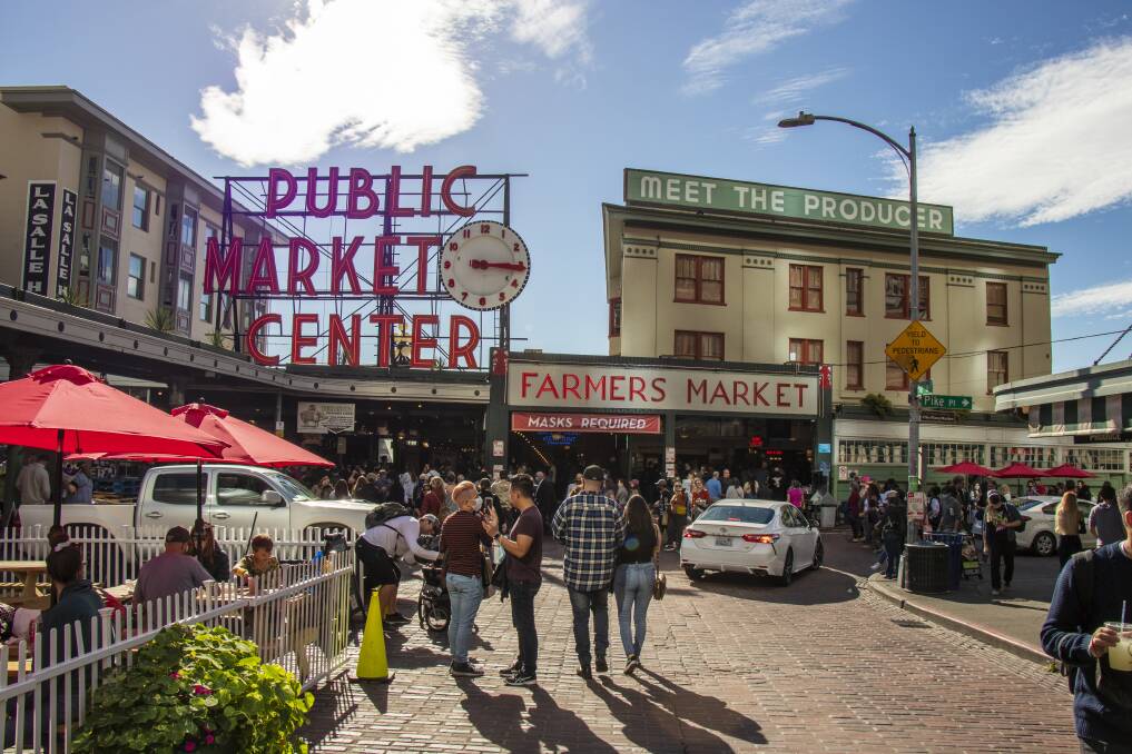 Pike Place Markets. Pike Place Markets.