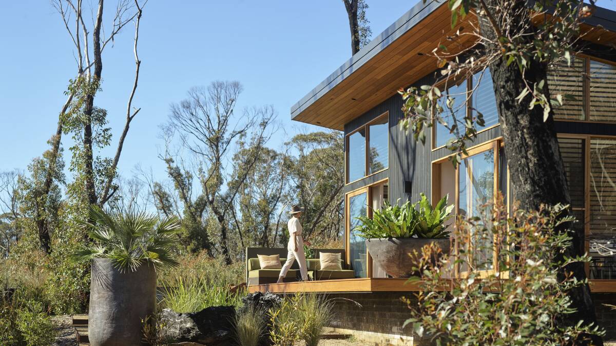 The chalets are set privately. Picture: Anson Smart The chalets are set privately. Picture: Anson Smart