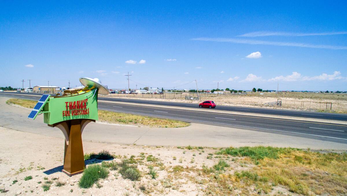 Welcome to Roswell. Picture: New Mexico True