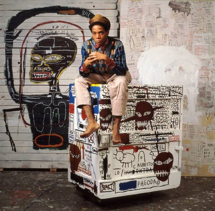 Jean-Michel Basquiat by Lizzie Himmel.