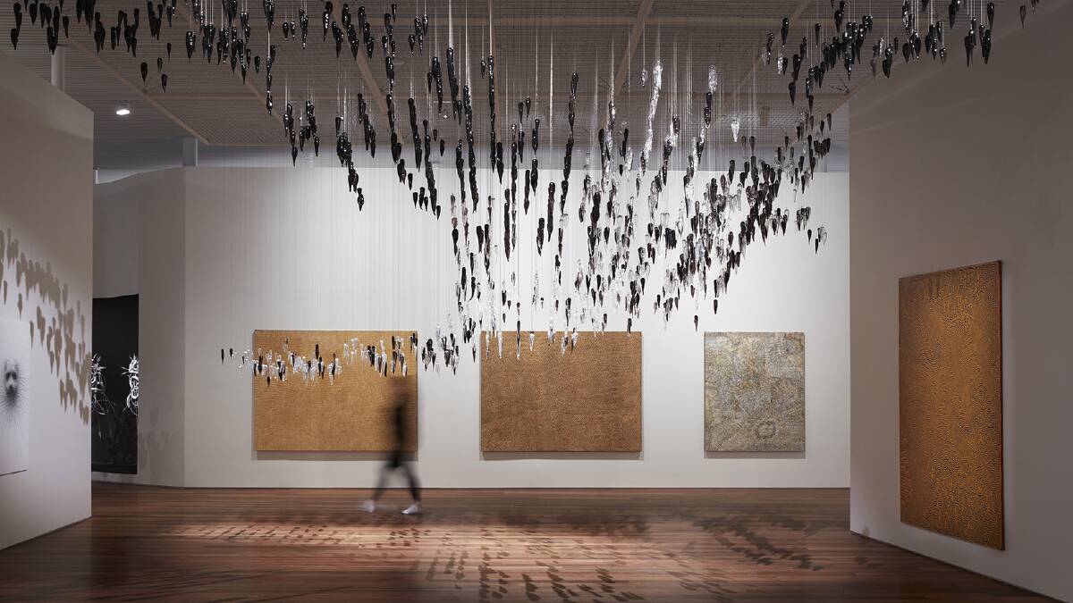 The Indigenous gallery at Sydney Modern.