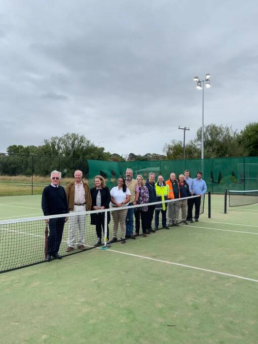 Murrumbateman Tennis will soon be set following the award of a $130,000 grant to resurface the courts, from the Regional Sports Facility Fund by the NSW Government. Picture: Supplied.