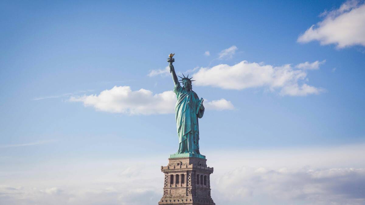 The Statue of Liberty, New York. Picture Unsplash/Ferdinand Stohr The Statue of Liberty, New York. Picture Unsplash/Ferdinand Stohr