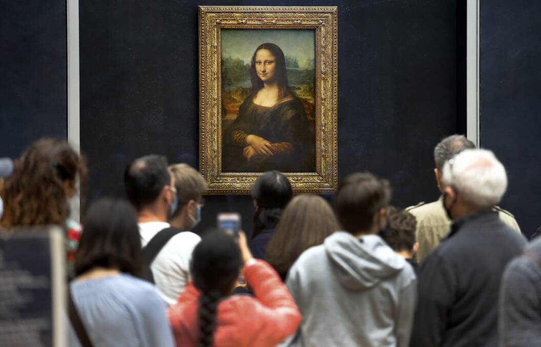 Mona Lisa - the indisputable star of the Louvre in Paris. Picture: Getty Images Mona Lisa - the indisputable star of the Louvre in Paris. Picture: Getty Images