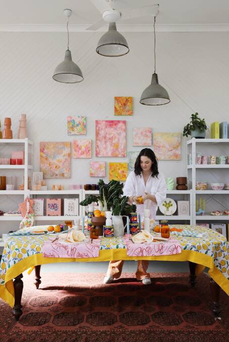 Emma in her store, Good Day Lifestyle Co, which she launched about a year ago. Picture by Tim White/ Supplied Emma in her store, Good Day Lifestyle Co, which she launched about a year ago. Picture by Tim White/ Supplied