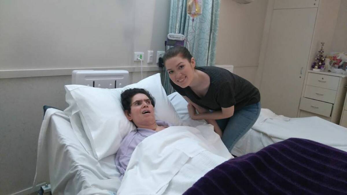 Matika Jane Little with her aunt Natalie Little who the family is raising money to purchase a support vehicle for. Picture supplied Matika Jane Little with her aunt Natalie Little who the family is raising money to purchase a support vehicle for. Picture supplied