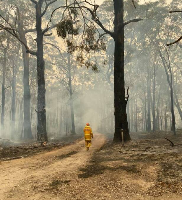 Gunning RFS group officer Krystaal Hinds captured colleagues working across the Southern Tablelands firegrounds.