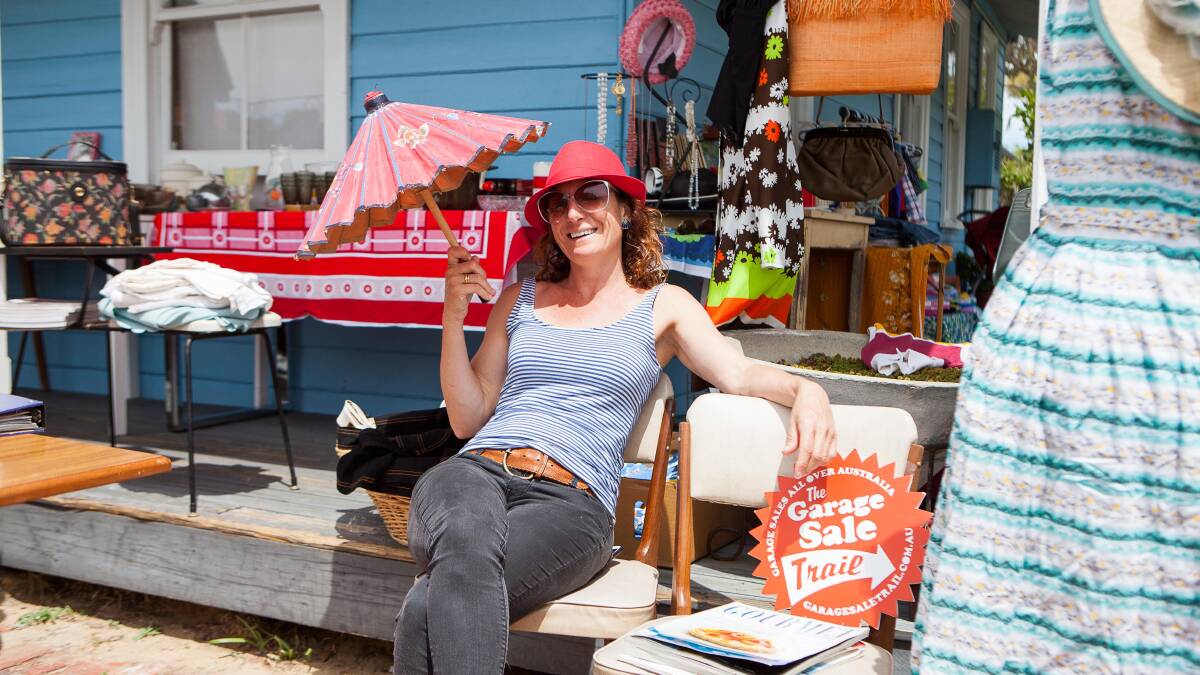 Bargain: This Saturday, October 22 will see over 400,000 Australians hitting the streets in search of a bargain for the national Garage Sale Trail. Photo: Supplied. 