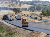 Work on stage one of the Barton Highway's upgrade is expected to be completed by the end of the year. Picture supplied.