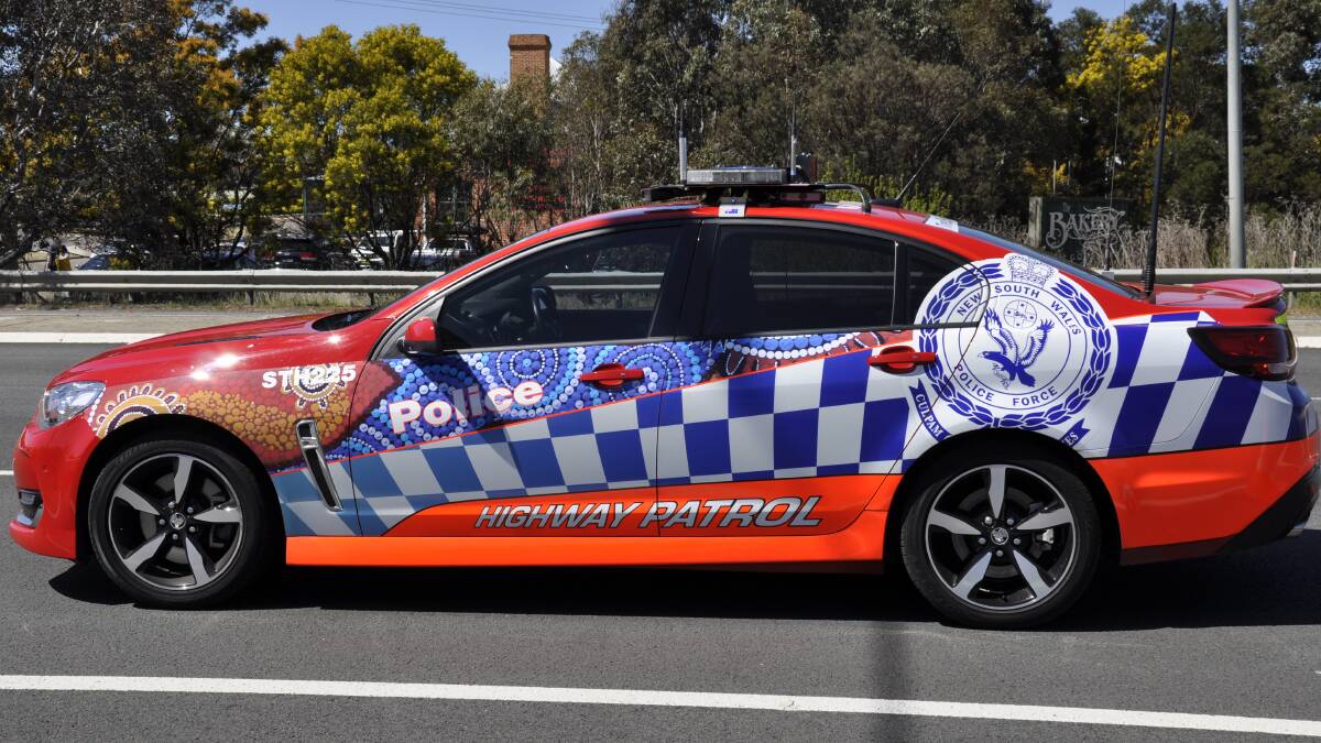 Hume Highway Patrol officers are out in force over the Easter long weekend. Picture by Louise Thrower.