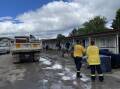 Gunning RFS was instrumental in cleaning up after the Gunning flood in October, 2022. Upper Lachlan Shire Council has been awarded grant funding for flood mitigation works in the town. Picture by RFS.