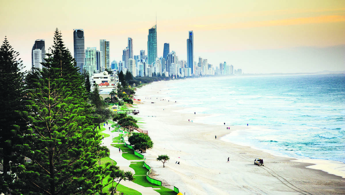 Ah, the Gold Coast, it might've changed culturally, but you'd still just go for the beach, right.